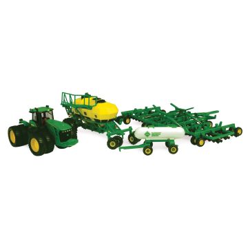 JD - Set - 9530 4WD, air seeder, commodity cart & AA tank - 1/64