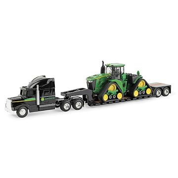 JD - Set - 9570RX on flatbed semi - 1/64