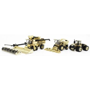JD - Set - 9620R 4WD, 8600 chopper, S690 combine gold plated, Expo set - 1/64