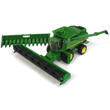 JD - 9770 STS - Combine, 2 heads, 2009 Farm Progress Edition - 1/64