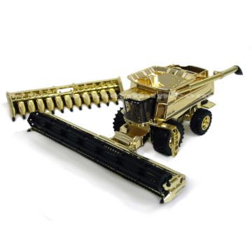 JD - 9770 STS - Combine, 2 heads, 2009 Farm Progress Edition gold - 1/64