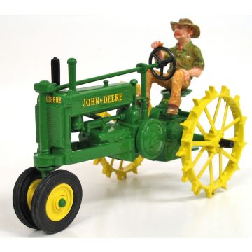 JD - A - NF Steel rear Rubber front unstyled Foxfire Farm Red McCune - 1/16