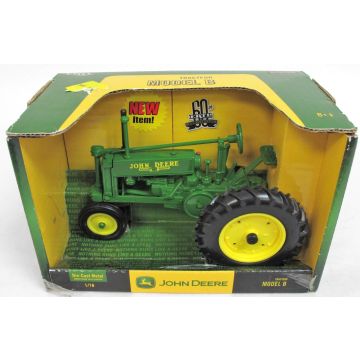 JD - B - NF, unstyled, plastic rims, tires, Ertl 60th sticker - 1/16