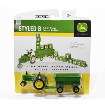 JD - Set - B NF styled, flare box wagon - 1/64