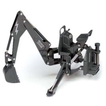JD -  - Backhoe, 3PT black - 1/16