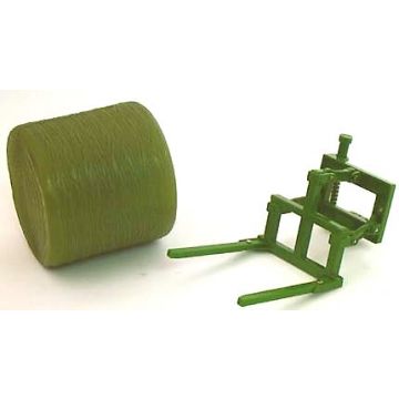 JD -  - Bale mover, 3 PT for round bales - 1/16