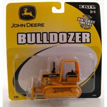 JD -  - Crawler, blade late version, block letter DEERE logo - 1/64