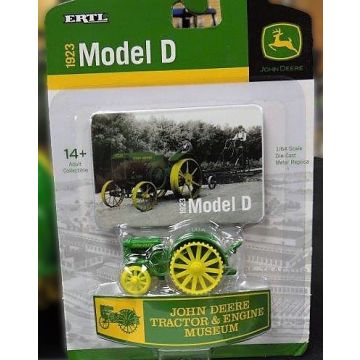 JD - D - Steel wheels unstyled JD Tractor & Engine Museum - 1/64