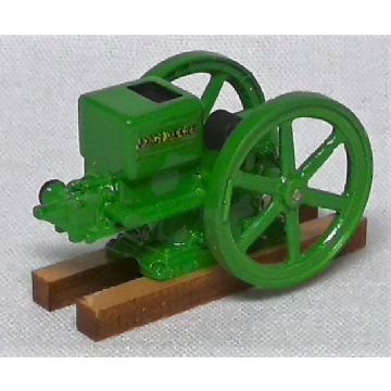 JD - E - Engine, gasoline engine, wooden dovetail box - 1/32