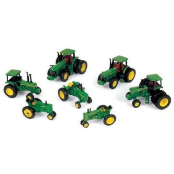 JD - Set - Ertl 60th Anniversary 7 pc Set - 1/64