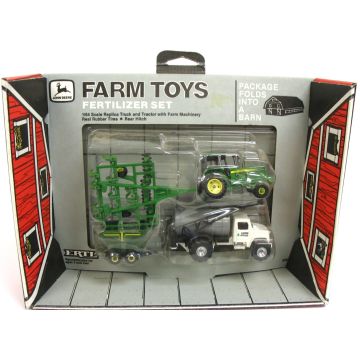 JD - Set - Fertilizer Set Box Barn - 1/64