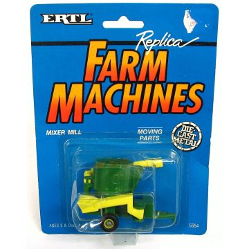 JD -  - Grinder Mixer Farm Machines blue card - 1/64