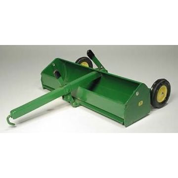 JD - K9 - Dirt scraper, K 9, crank hitch green & white bubble box - 1/16