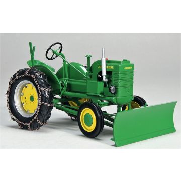 JD - LA - front blade & tire chains - 1/16