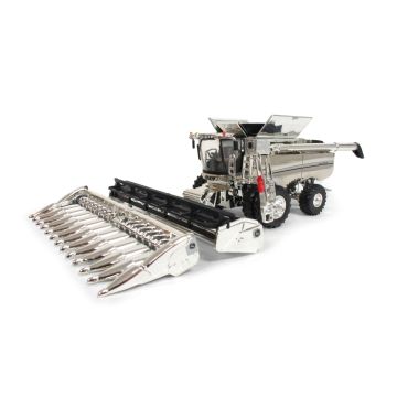 JD - S680 - Combine, duals, 2012 Farm Progress Edition silver chrome - 1/64