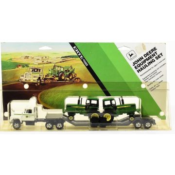 JD - Semi - Mack w/o Sleeper 2 50 Series Tractors, 2 w/o or with suitcase weights - 1/64