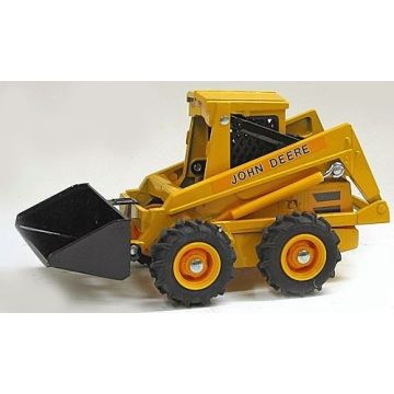 JD -  - Skid steer loader, made by New Holland, yellow - 1/16