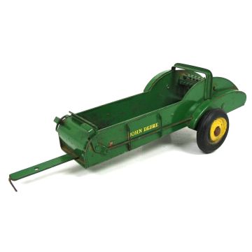 JD - H - Spreader, manure, H, rubber wheels, short levers - 1/16