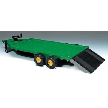 JD -  - Trailer, implement tandem axle with winch green - 1/16