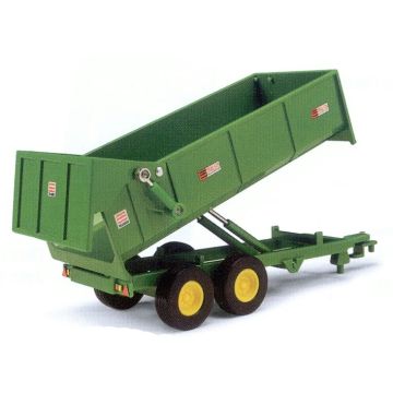 JD -  - Trailer, Marston, 12 tonne, green - 1/32