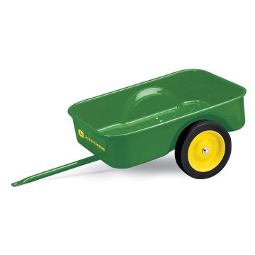 JD -  - Pedal Machinery, Trailer, 2 wheel, with JD decals -