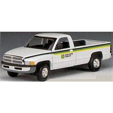 JD - Misc - Truck, Dodge, JD dealership pickup - 1/18