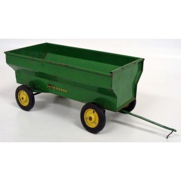 JD -  - Wagon, flare box, tin wheels, 2 tire variations - 1/16