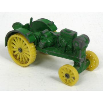 JD - Waterloo Boy - Steel wheels Blue Print Replica card - 1/64