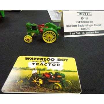 JD - Waterloo Boy - Steel wheels JD Tractor & Engine Museum - 1/64