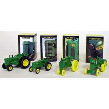 JD - Set - Historical set Waterloo Boy, Model M, Model G, Model R, 4 pc - 1/64