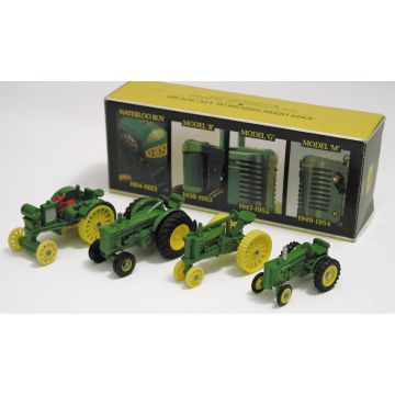 JD - Set - Historical set Waterloo Boy, Model M, Model G, Model R, 4 pc misprinted box - 1/64