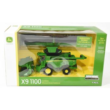 JD - X9 1100 - Combine, duals, Harvester Works Employee Edition - 1/64