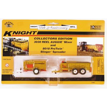 Knight - Set - 3030 Augie mixer & 8018 ProTwin Slinger 55th Anniversary - 1/64