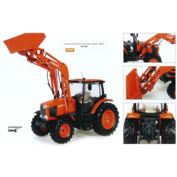 Kubota - M135 GX - Tractor, MFD Cab, LA2254 loader - 1/32