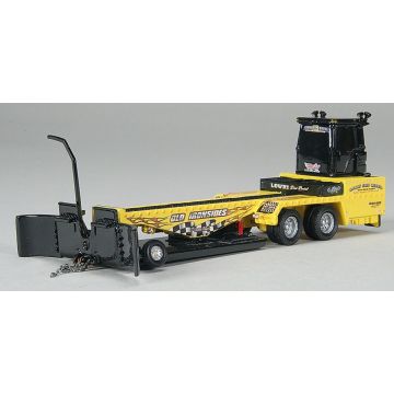 Lowry Bros -  - Puller Sled, yellow Rebel Rouser - 1/64