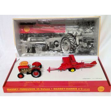 MF - Set - 35 Deluxe, Massey Harris No. 3 Trail Baler - 1/32