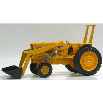 MF - 50E - Tractor, 2 post ROPS with loader yellow - 1/16