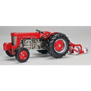MF - Set - 65, mounted #62 3 b plow 2009 Toy Tractor Times Anniversary - 1/16