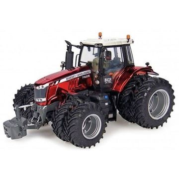 MF - 7626 - MFD Duals front & rear Cab, red chrome, 2014 Show Edition - 1/32