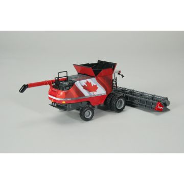 MF - 9565 - Combine, 9565 grain head Canadian Flag - 1/64