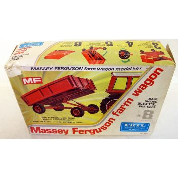MF -  - Wagon, barge type, plastic model kit - 1/25