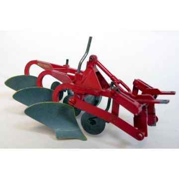 MH -  - Plow,  3 bottom, mounted, fits Reuhl 44 - 1/20