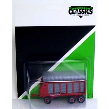 Miller Pro -  - Wagon Forage, tandem axle, green and white card - 1/64