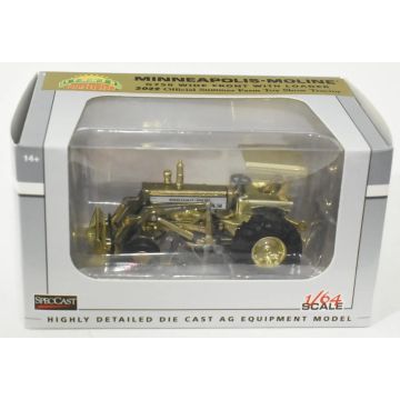 MM - G750 - Singles, canopy & Westendorf Loader, 2022 Summer Farm Toy Show, gold - 1/64