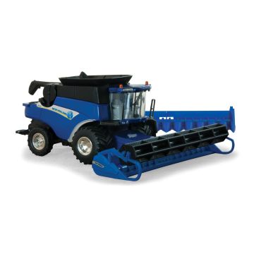 NH - CR9090 - Combine, 2 heads, 2013 Farm Show Edition blue - 1/64