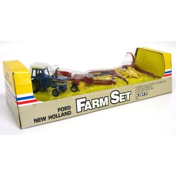 NH - Set - NH, Ford, 4 piece set, forage harvester - 1/64