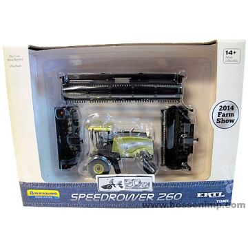 NH - Speedrower 260 - Swather, 50th Anniversary 2014 Farm Show Edition gold - 1/64
