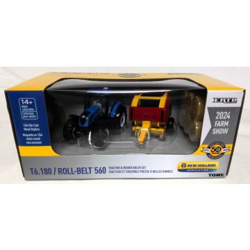 NH - Set - T6.180 singles with 560 round baler - 1/64