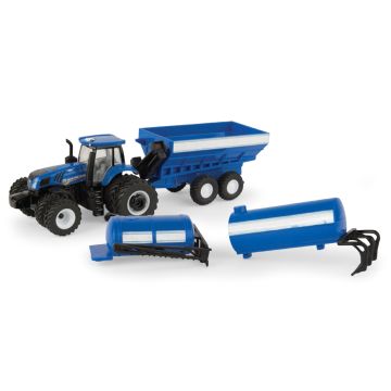 NH - Set - T8.320 Tractor and Implement set - 1/64