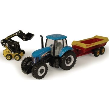 NH - Set - TG-215 MFD, spreader & Skid loader L-170 - 1/64